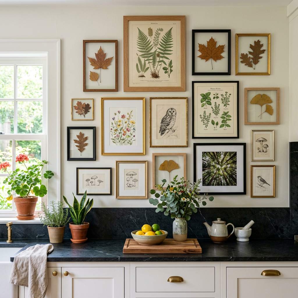 Botanical Sanctuary Gallery Wall