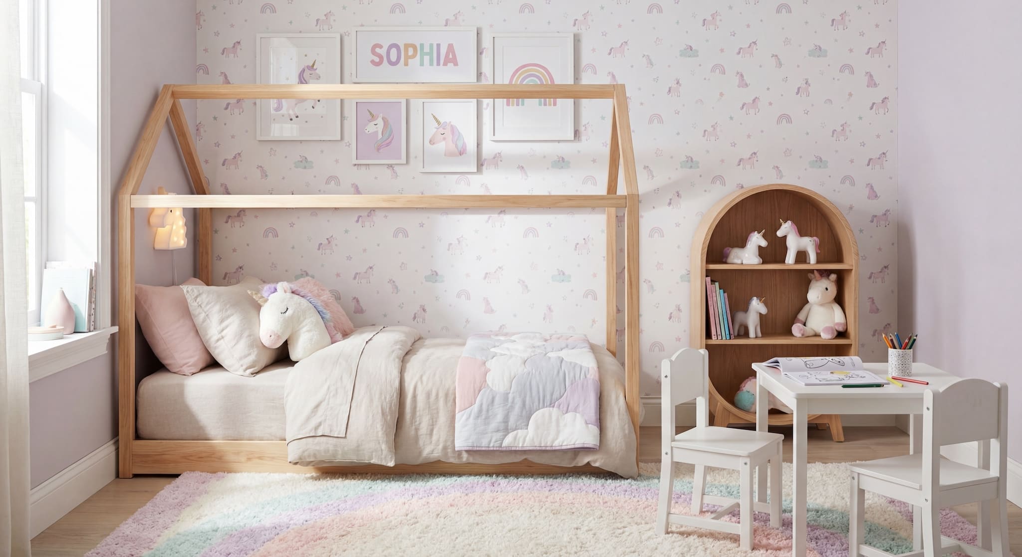 Gallery Wall Idea #24 - Bedroom Gallery Wall Ideas
