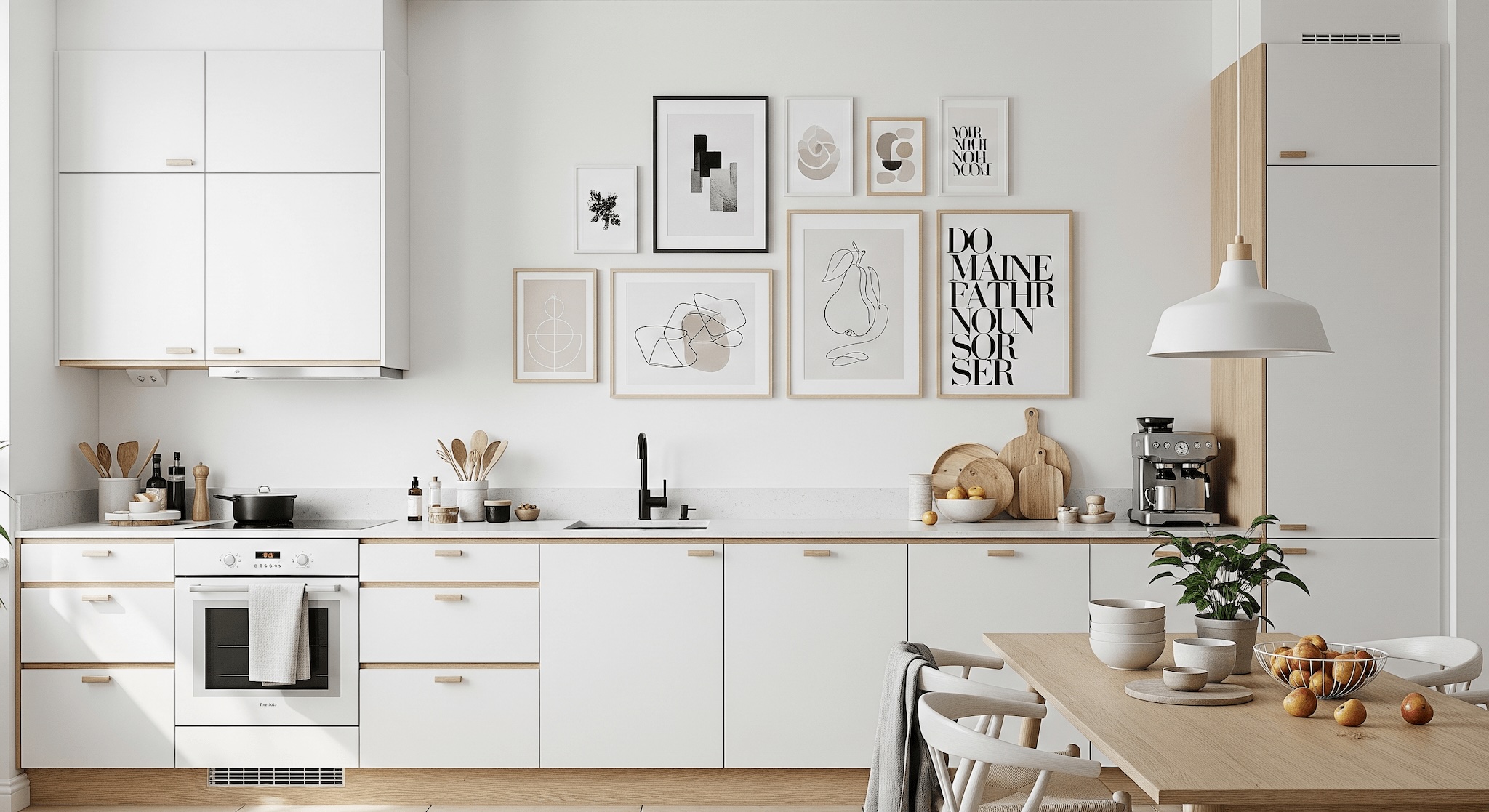 Gallery Wall Idea #22 - Dining Room Gallery Wall Ideas
