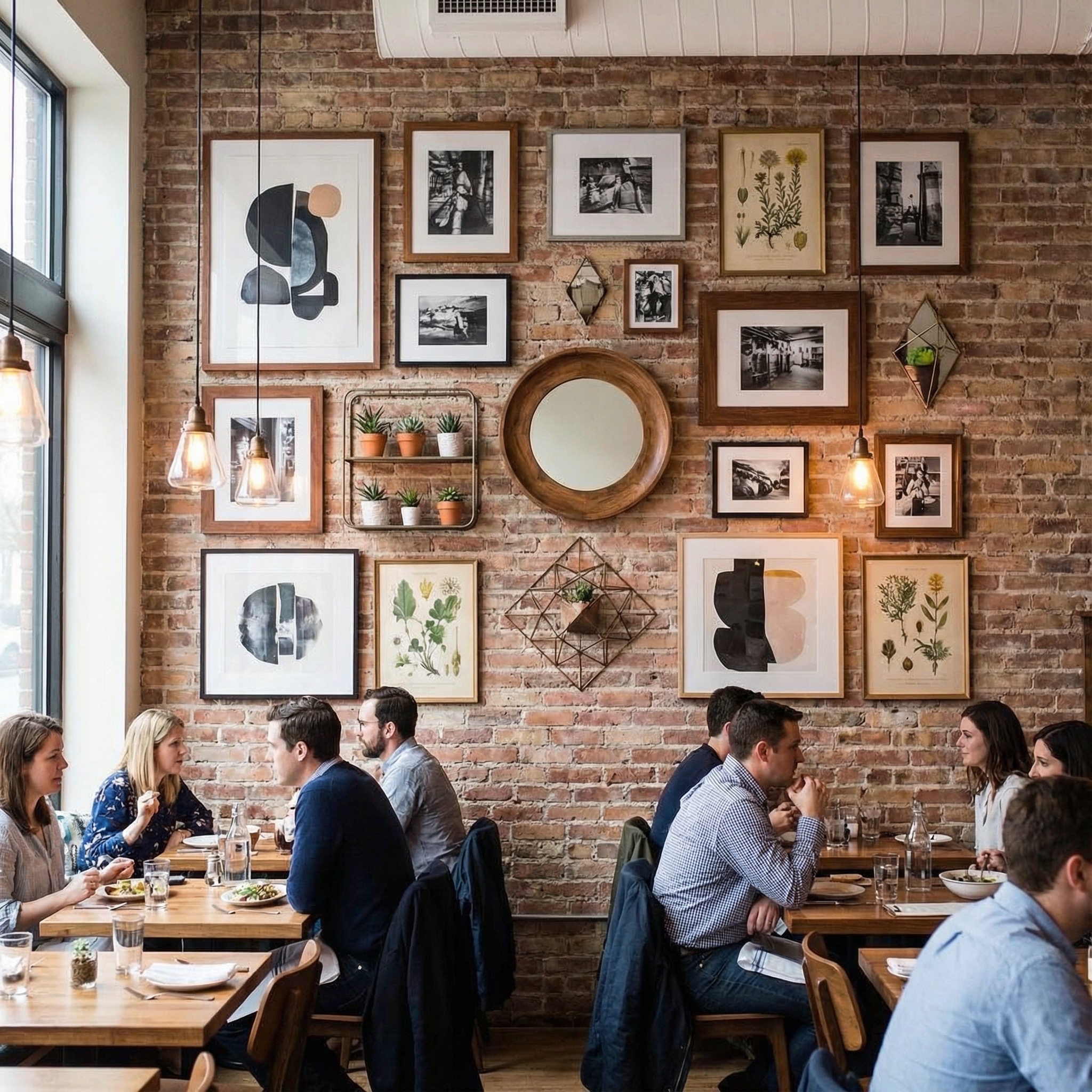 Gallery Wall Idea #30 - Dining Room Gallery Wall Ideas