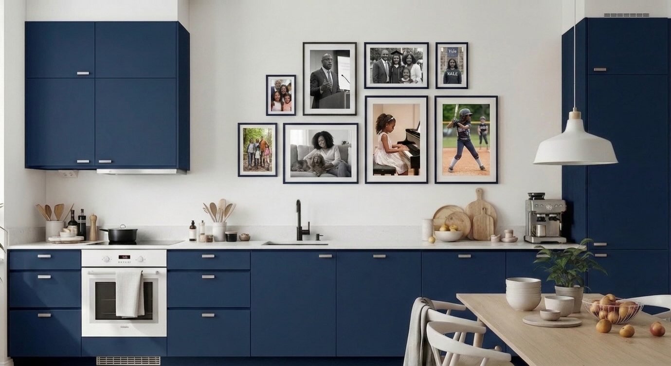 Gallery Wall Idea #19 - Family Photo Gallery Wall Ideas