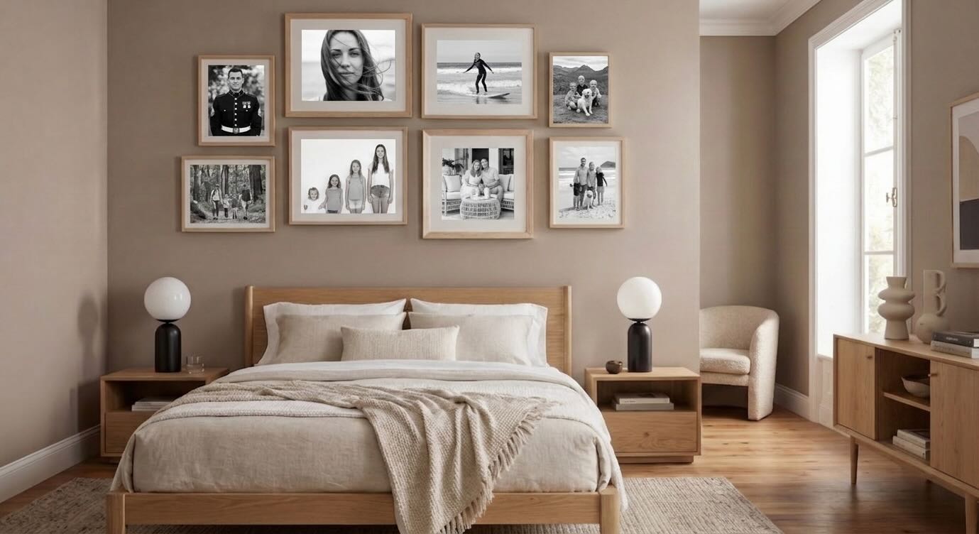 Gallery Wall Idea #3 - Family Photo Gallery Wall Ideas