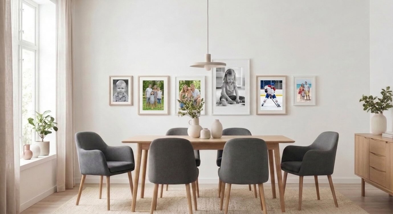Gallery Wall Idea #5 - Family Photo Gallery Wall Ideas