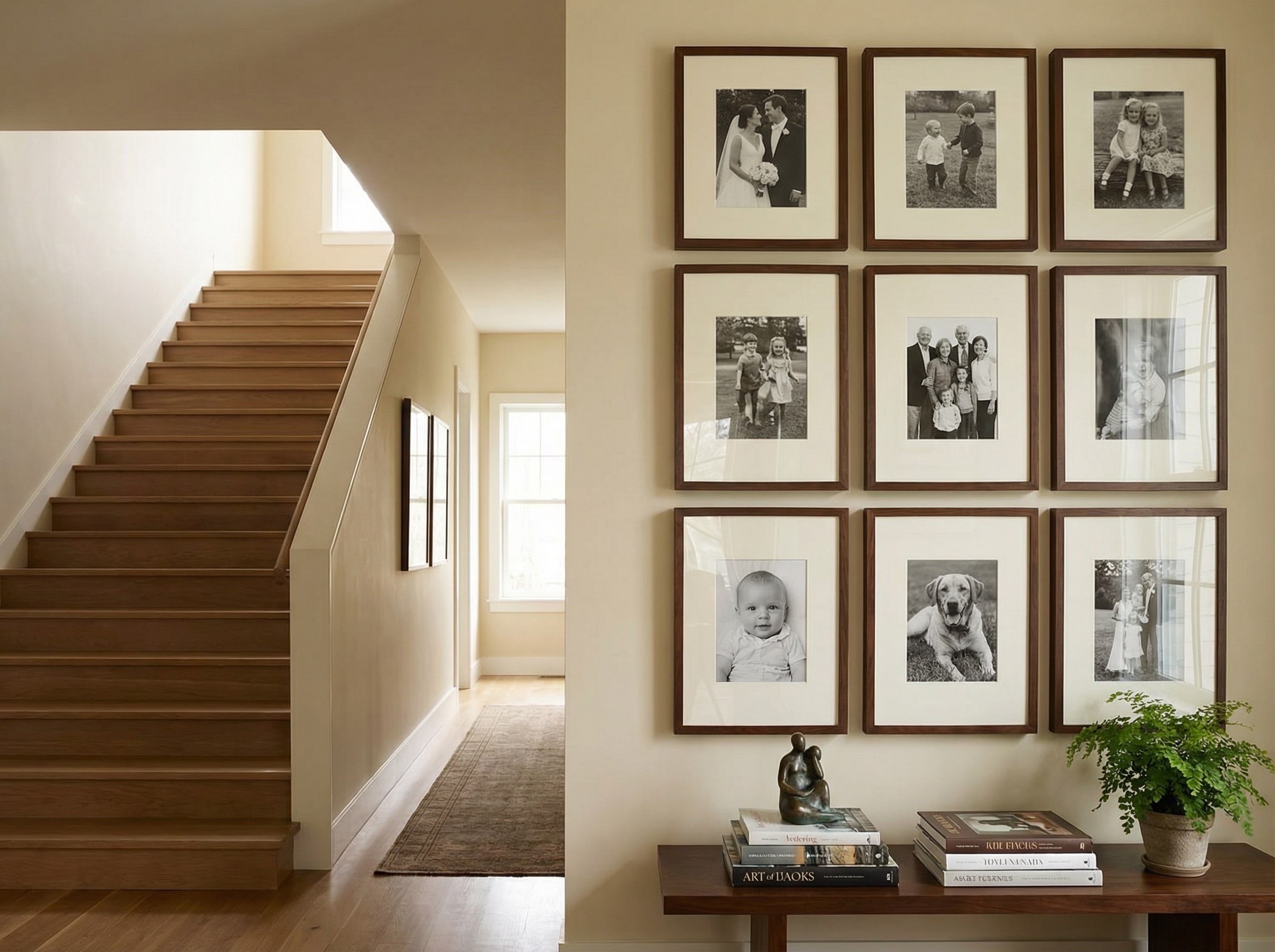 Gallery Wall Idea #7 - Hallway & Entryway Gallery Wall Ideas