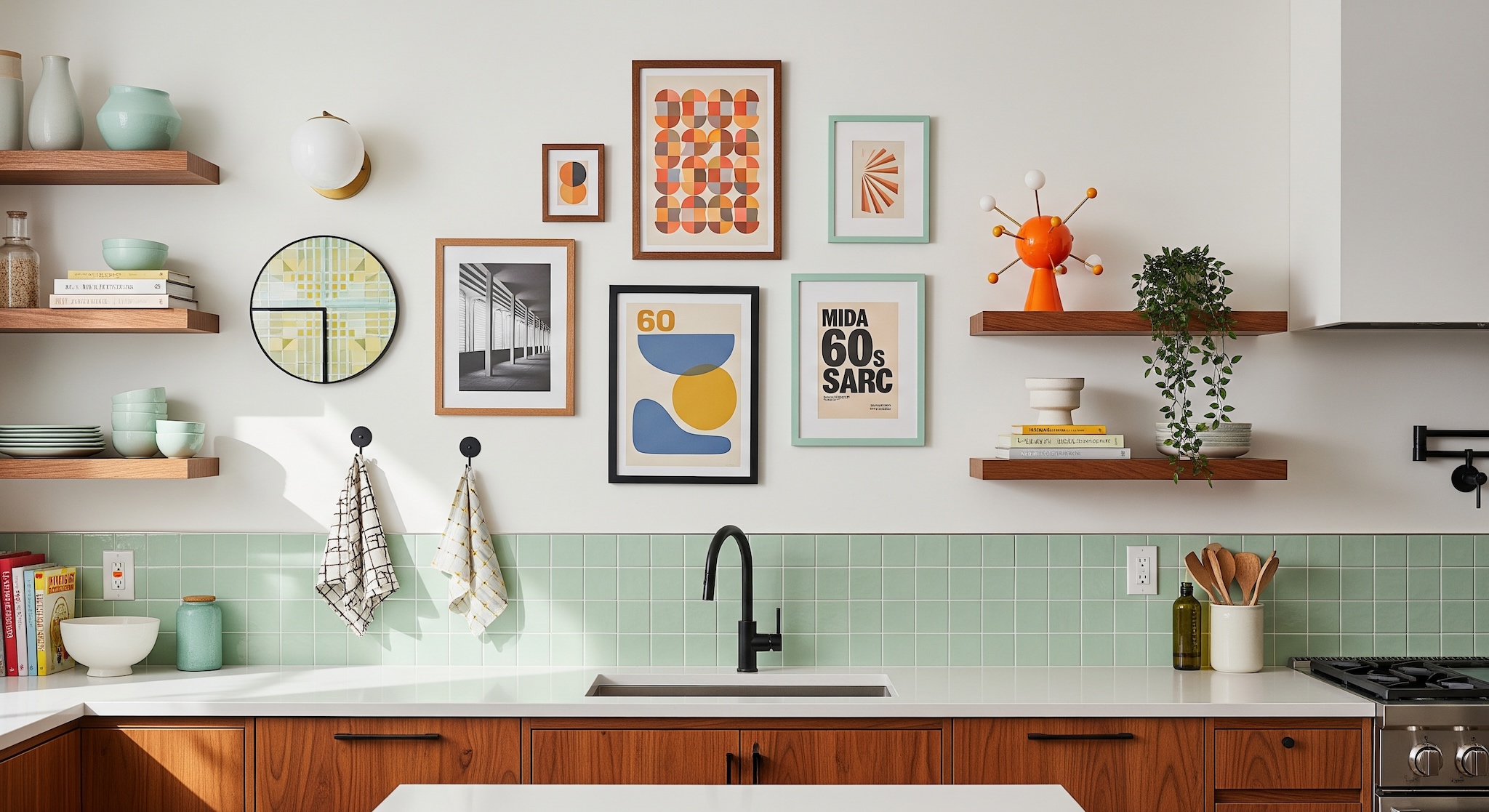 Gallery Wall Idea #7 - Kitchen Gallery Wall Ideas