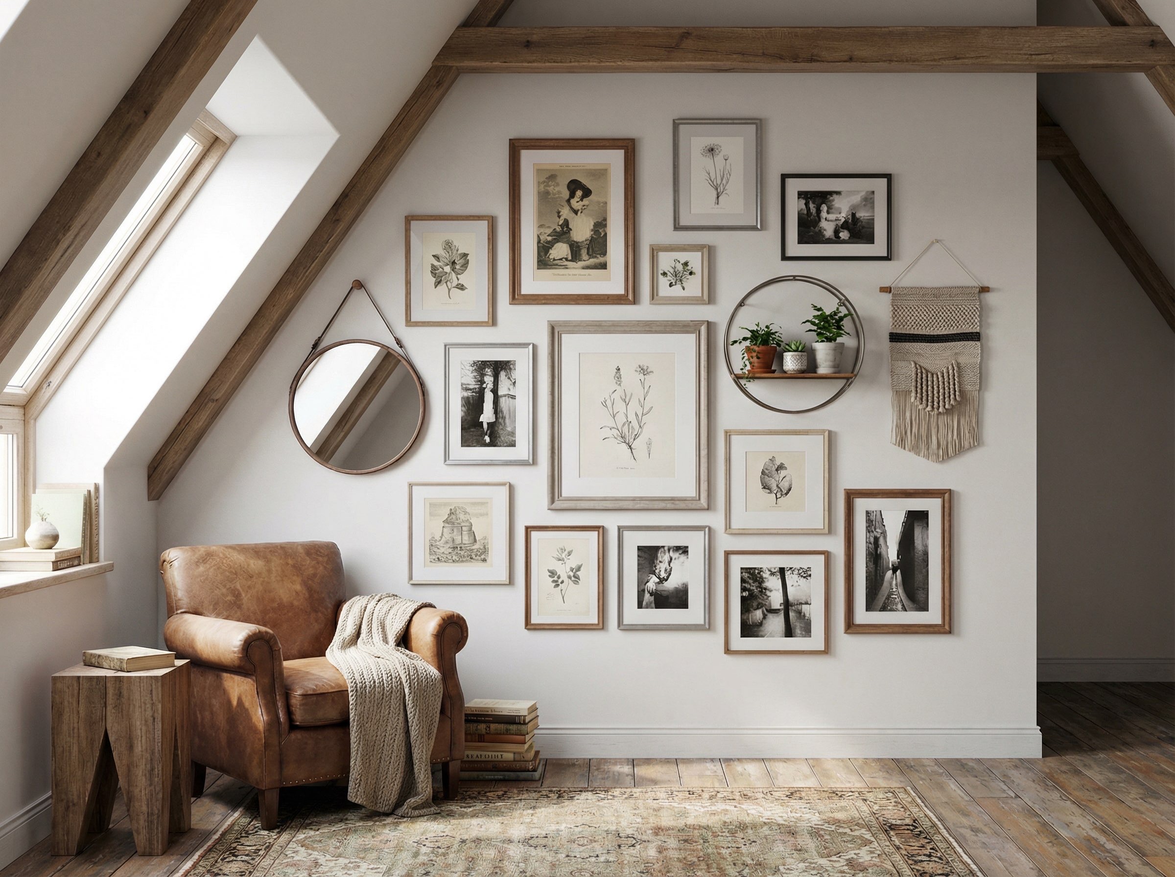 Gallery Wall Idea #4 - Living Room Gallery Wall Ideas